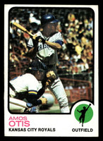 1973 Topps #510 Amos Otis Excellent+  ID: 461160