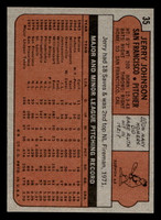 1972 Topps #35 Jerry Johnson Ex-Mint  ID: 461949
