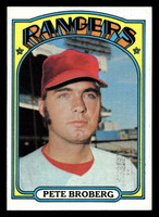 1972 Topps #64 Pete Broberg Near Mint+ RC Rookie  ID: 462008