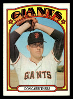 1972 Topps #76 Don Carrithers Ex-Mint RC Rookie  ID: 462040