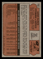 1972 Topps #152 Gene Clines Excellent+ 