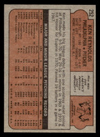 1972 Topps #252 Ken Reynolds Ex-Mint  ID: 462435