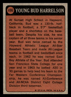 1972 Topps #496 Bud Harrelson Excellent+  ID: 462772