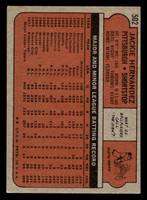 1972 Topps #502 Jackie Hernandez Excellent+  ID: 462785