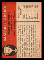1961 Fleer #113 Joe Hauser VG-EX  ID: 462875