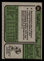 1974 Topps #26 Bill Campbell Ex-Mint RC Rookie  ID: 463122