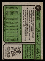 1974 Topps #51 Bob Heise Near Mint+  ID: 463210