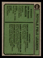 1974 Topps #166 Jack McKeon MG Ex-Mint  ID: 463601