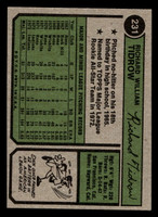 1974 Topps #231 Dick Tidrow Near Mint  ID: 463806