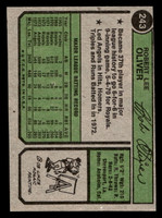 1974 Topps #243 Bob Oliver Near Mint+  ID: 463858