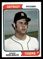 1974 Topps #292 Chuck Seelbach Ex-Mint  ID: 464015