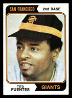 1974 Topps #305 Tito Fuentes Near Mint  ID: 464051