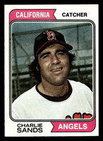 1974 Topps #381 Charlie Sands Near Mint  ID: 464277