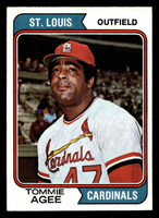1974 Topps #630 Tommie Agee Near Mint+  ID: 465133