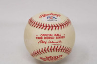 Keith Hernandez PSA/DNA Signed Auto Baseball Mets 1986 WS Ball