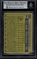 1990 Topps #414 Frank Thomas White Sox BGS 8.5 NM-Mint+ Rookie RC ID: 465660