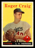 1958 Topps #194 Roger Craig Excellent  ID: 466077