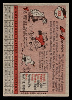 1958 Topps #283 Ray Shearer Very Good RC Rookie 