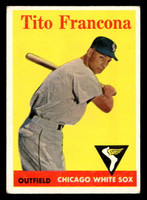 1958 Topps #316 Tito Francona VG-EX  ID: 466270