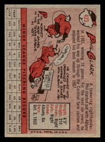 1958 Topps #423 Phil Clark Excellent+ RC Rookie  ID: 466457