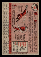 1958 Topps #443 Billy Harrell VG-EX RC Rookie SP 