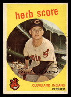 1959 Topps #88 Herb Score Very Good  ID: 466732