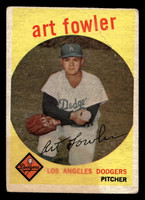 1959 Topps #508 Art Fowler Poor 