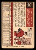 1959 Topps #521 Gary Geiger Poor 