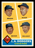1960 Topps #463 Dodgers Coaches Excellent+  ID: 467950