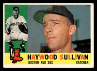 1960 Topps #474 Haywood Sullivan Very Good Ink On Back 