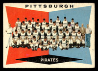 1960 Topps #484 Pirates Team Checklist 430-495 G-VG Marked  ID: 468059