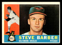 1960 Topps #514 Steve Barber VG-EX RC Rookie  ID: 468118