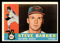 1960 Topps #514 Steve Barber VG-EX RC Rookie  ID: 468121