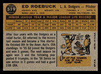 1960 Topps #519 Ed Roebuck Excellent  ID: 468135