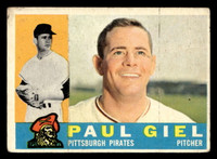 1960 Topps #526 Paul Giel G-VG 