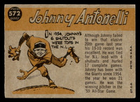 1960 Topps #572 Johnny Antonelli AS Excellent+ 