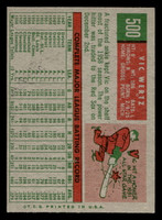 1959 Topps #500 Vic Wertz Ex-Mint  ID: 468485