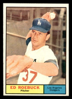 1961 Topps #6 Ed Roebuck Near Mint+ 