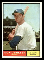 1961 Topps #23 Don Demeter Excellent+  ID: 468571