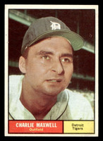 1961 Topps #37 Charlie Maxwell Excellent+  ID: 468592