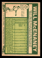 1977 O-Pee-Chee #50 Will McEnaney Near Mint+ OPC 