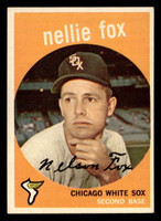 1959 Topps #30 Nellie Fox Excellent+  ID: 469097