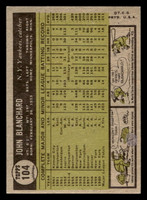 1961 Topps #104 John Blanchard Excellent+  ID: 469347