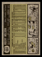 1961 Topps #304 Rocky Nelson Very Good  ID: 469761