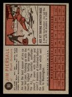 1962 Topps #90 Jim Piersall Excellent+  ID: 470260