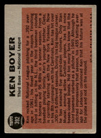1962 Topps #392 Ken Boyer UER AS Excellent+  ID: 470793