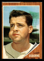 1962 Topps #583 Larry Osborne Excellent Miscut 