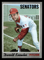 1970 Topps #106 Darold Knowles Near Mint+  ID: 471278