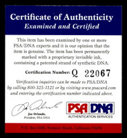 Bob Lemon Photo Signed Auto PSA Authenticated Indians