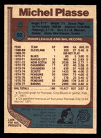 1977-78 O-Pee-Chee #92 Michel Plasse Near Mint OPC 